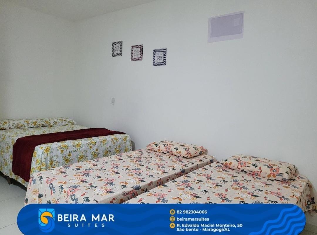 Pousada Beira Mar Suites Sao Bento Maragogi Oda fotoğraf